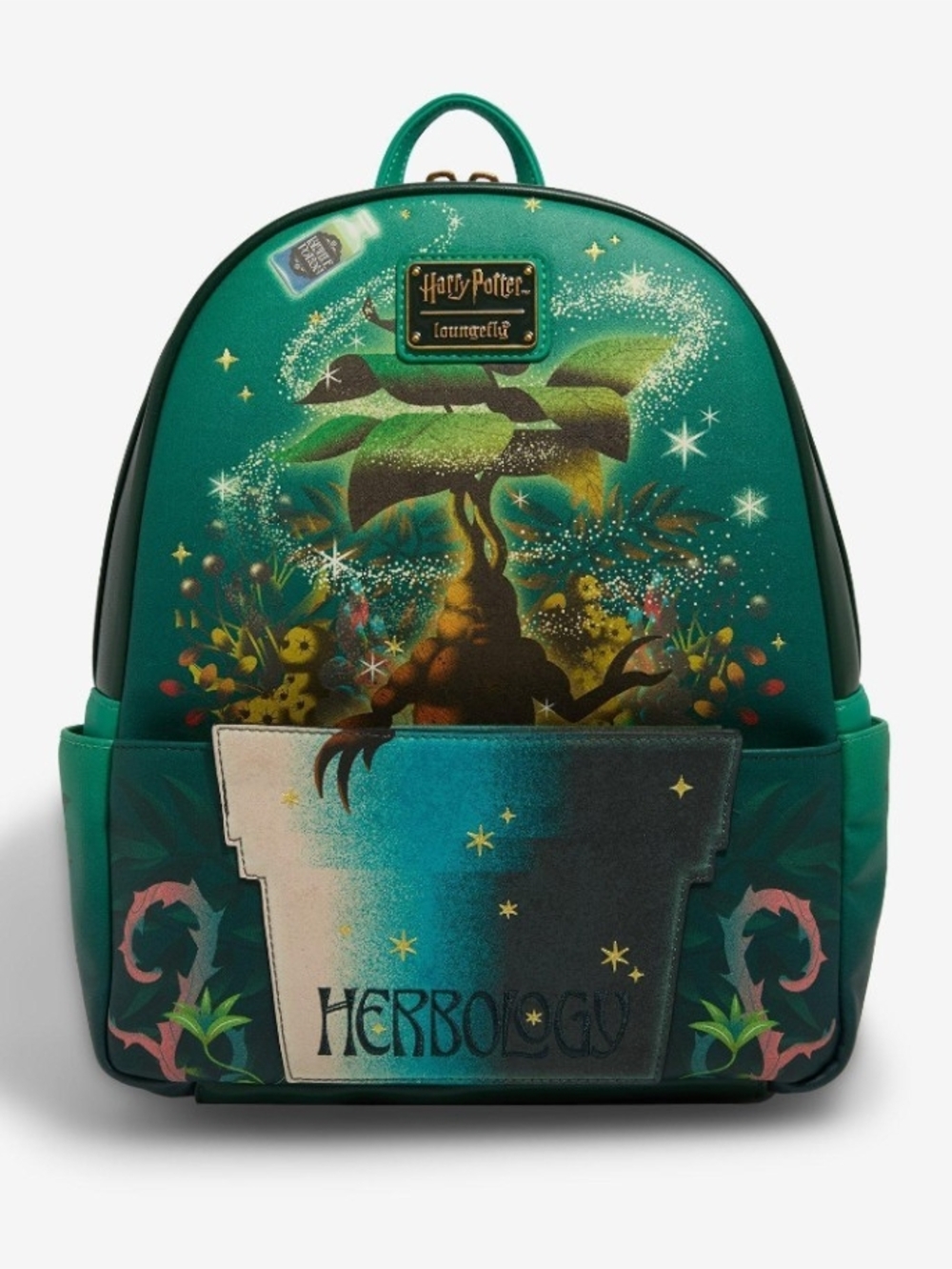 Loungefly Harry Potter Herbology Hard Tag  Mini Backpack